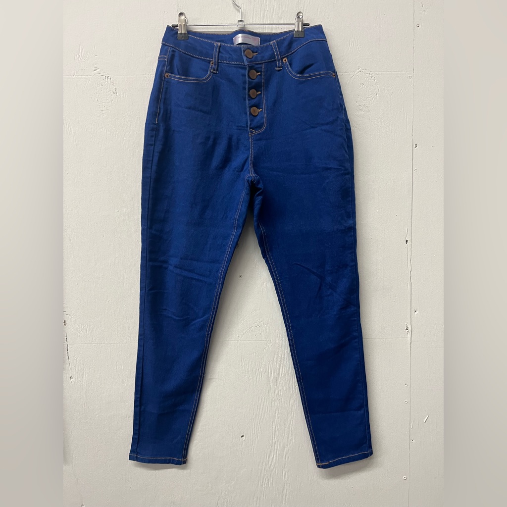 Front Button Jeans